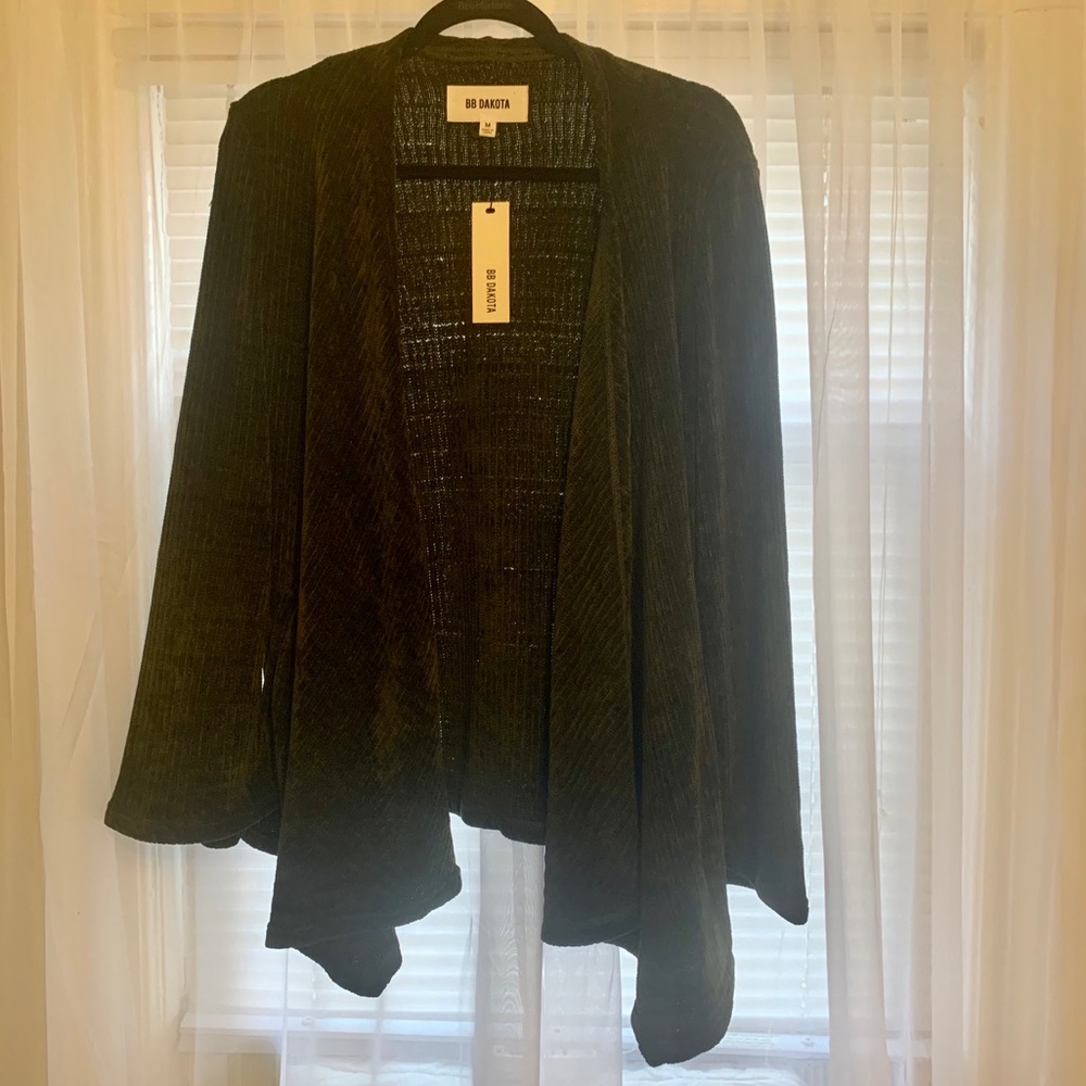 BB Dakota Sage Green Cardigan